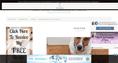 Desktop Screenshot of howtogetorganizedathome.com